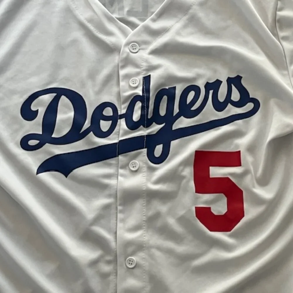 LA Dodgers Bank of America Mens XL Freddie Freeman #5 White Jersey - Picture 2 of 8